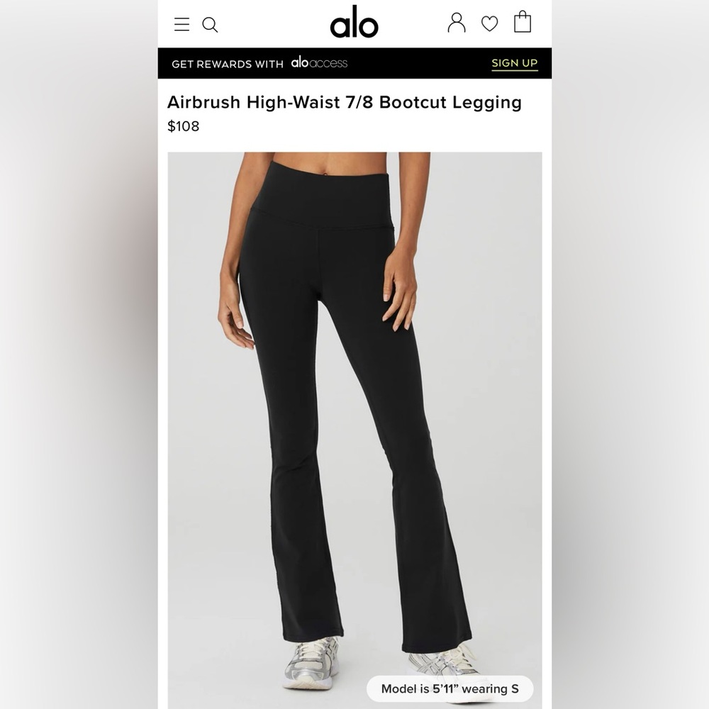 ALO Bootcut Legging